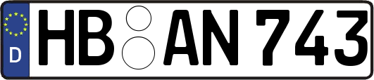 HB-AN743