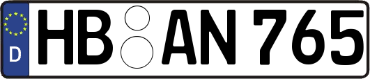 HB-AN765