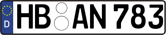 HB-AN783