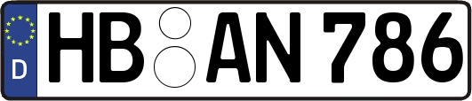 HB-AN786