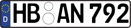 HB-AN792