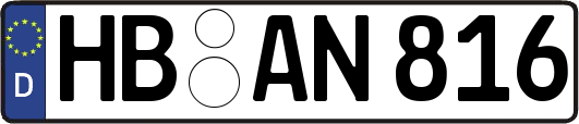 HB-AN816