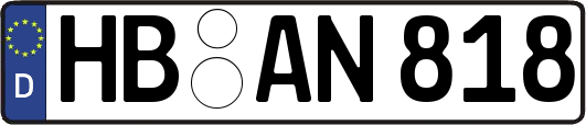 HB-AN818