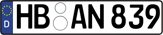 HB-AN839