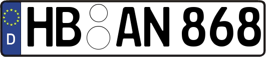 HB-AN868