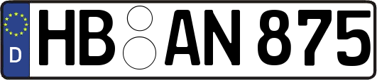 HB-AN875