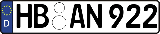 HB-AN922