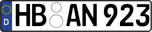 HB-AN923