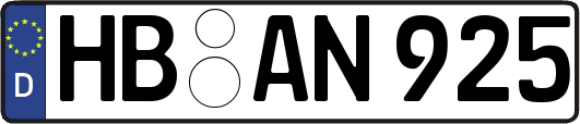 HB-AN925