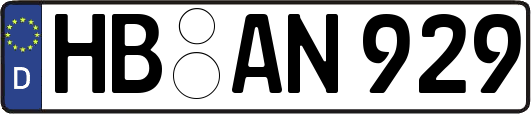 HB-AN929