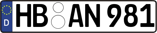 HB-AN981