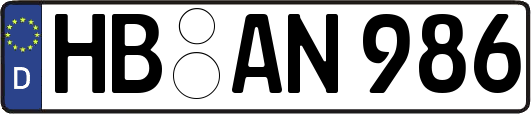 HB-AN986