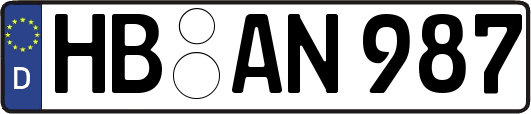 HB-AN987