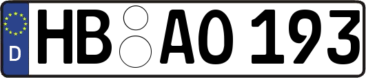 HB-AO193