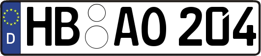 HB-AO204