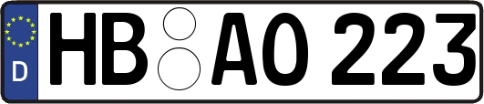HB-AO223