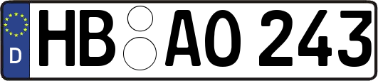 HB-AO243