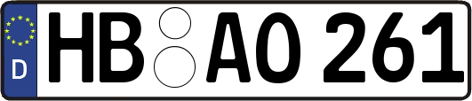 HB-AO261