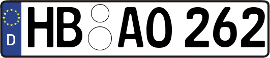 HB-AO262