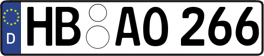 HB-AO266