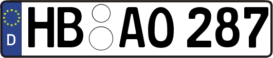 HB-AO287
