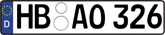 HB-AO326