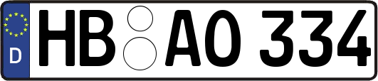 HB-AO334