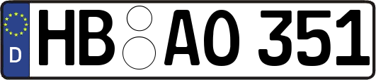 HB-AO351