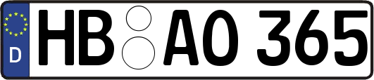 HB-AO365