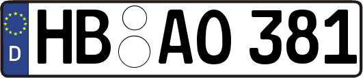 HB-AO381