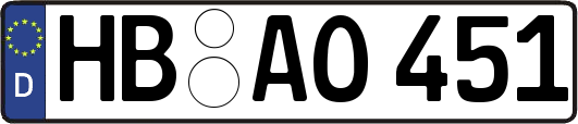 HB-AO451