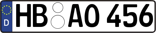 HB-AO456