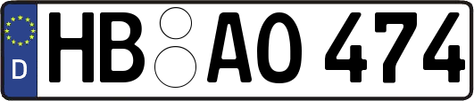 HB-AO474
