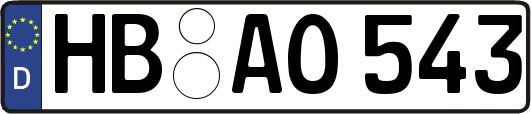 HB-AO543