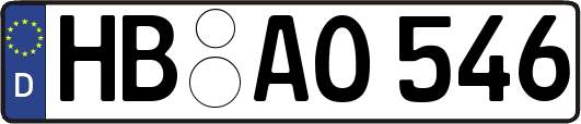 HB-AO546