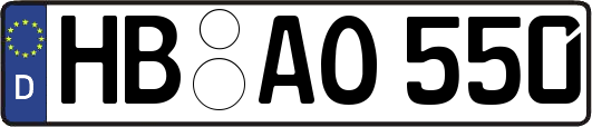 HB-AO550
