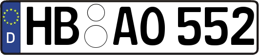 HB-AO552