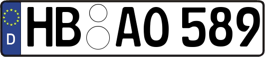 HB-AO589