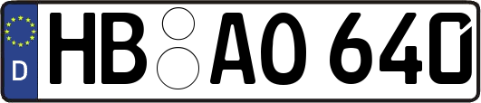 HB-AO640