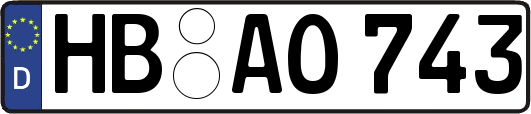HB-AO743