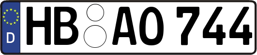 HB-AO744