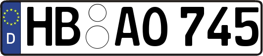 HB-AO745