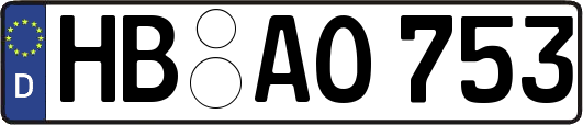 HB-AO753