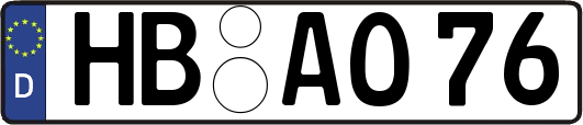 HB-AO76