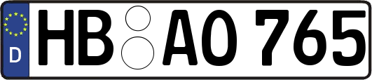 HB-AO765