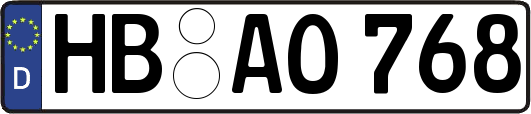 HB-AO768