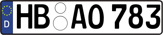 HB-AO783