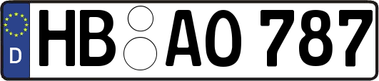 HB-AO787