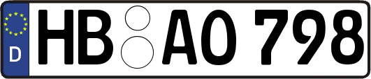 HB-AO798
