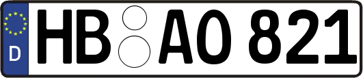 HB-AO821
